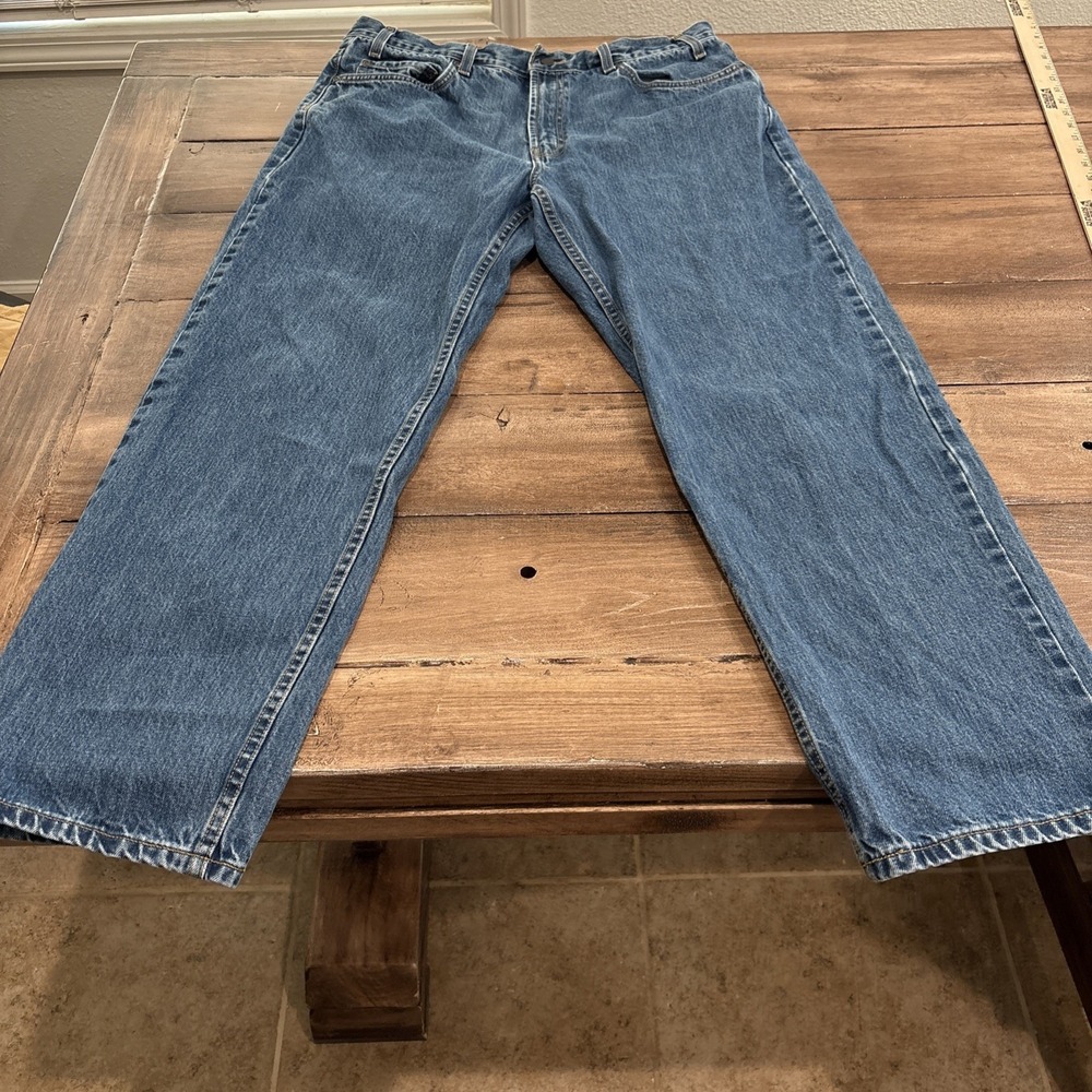 Kirkland Signature Men's 34x30 (*34/29.5)Jeans‎ Dark Blue Denim Classic Fit